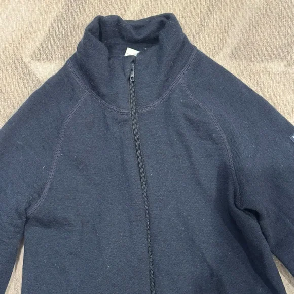 Polarn O. Pyret Navy Marino Wool Long Underwear Set - Picture 6 of 8